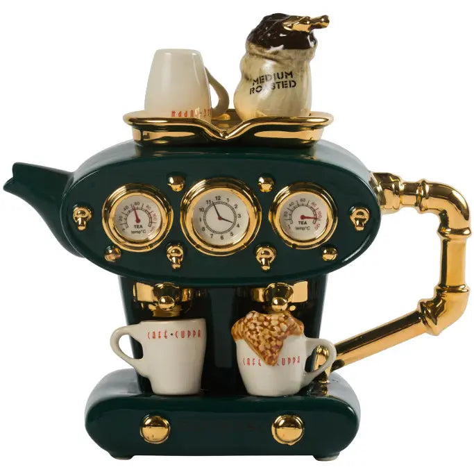 Double Espresso Large Teapot, Green
