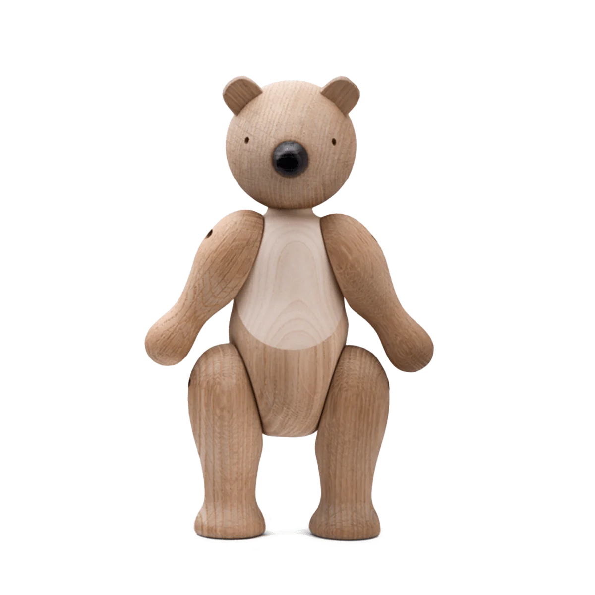 Wooden Oak/ Maple Bear, Medium