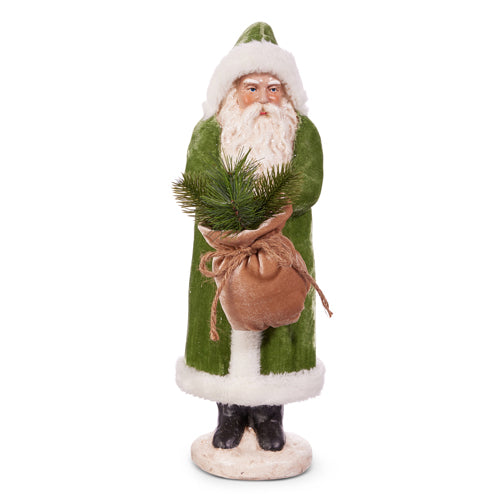 Spring Green Santa