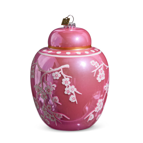 Cherry Blossom Urn Ornament