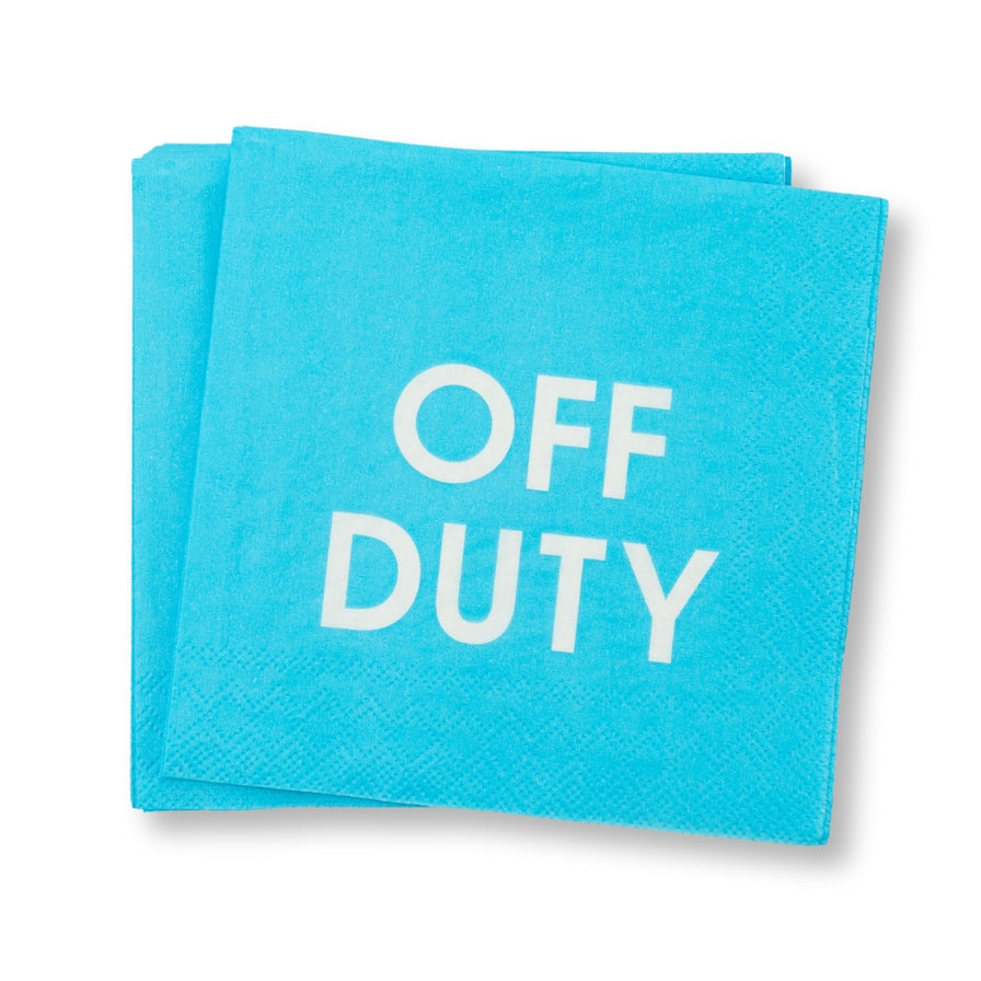 Off Duty, Cocktail Napkins