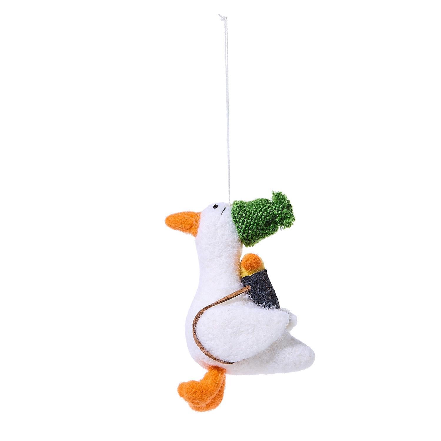 Family Felt Duck Ornament