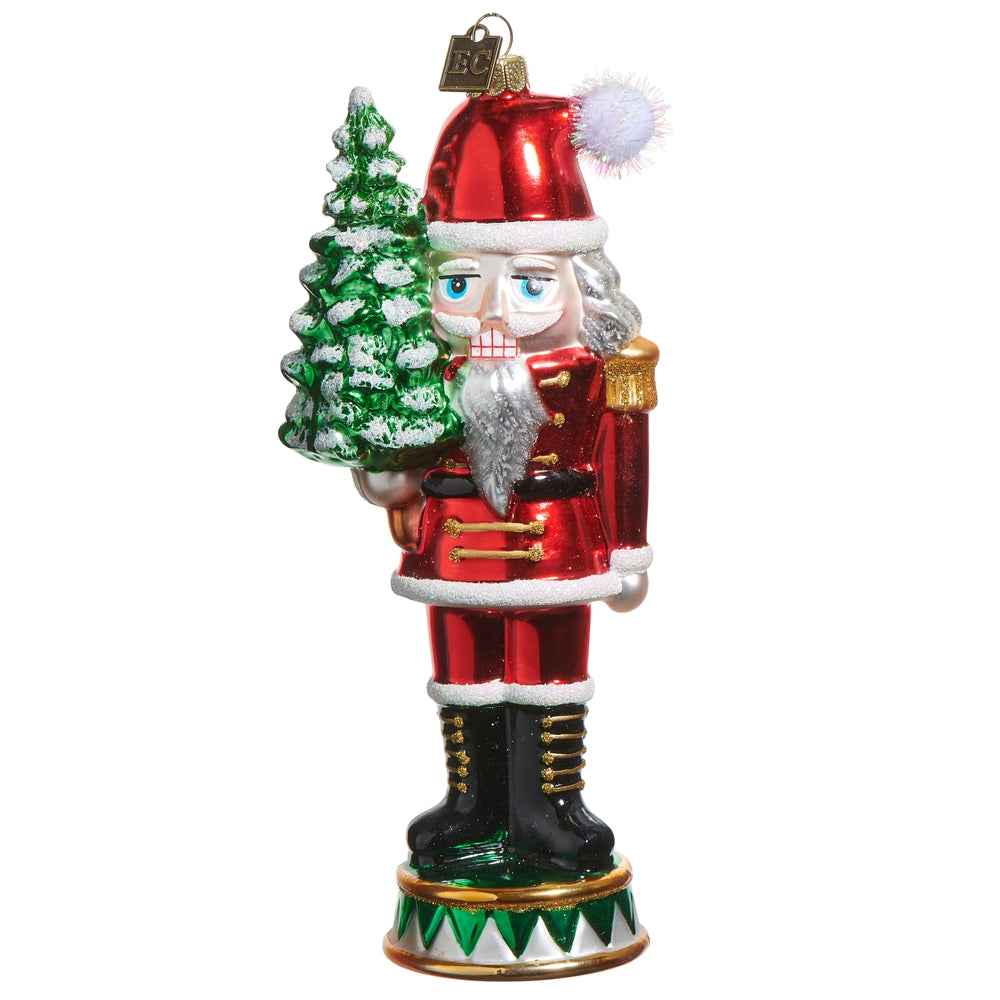 Jolly Nutcracker Ornament