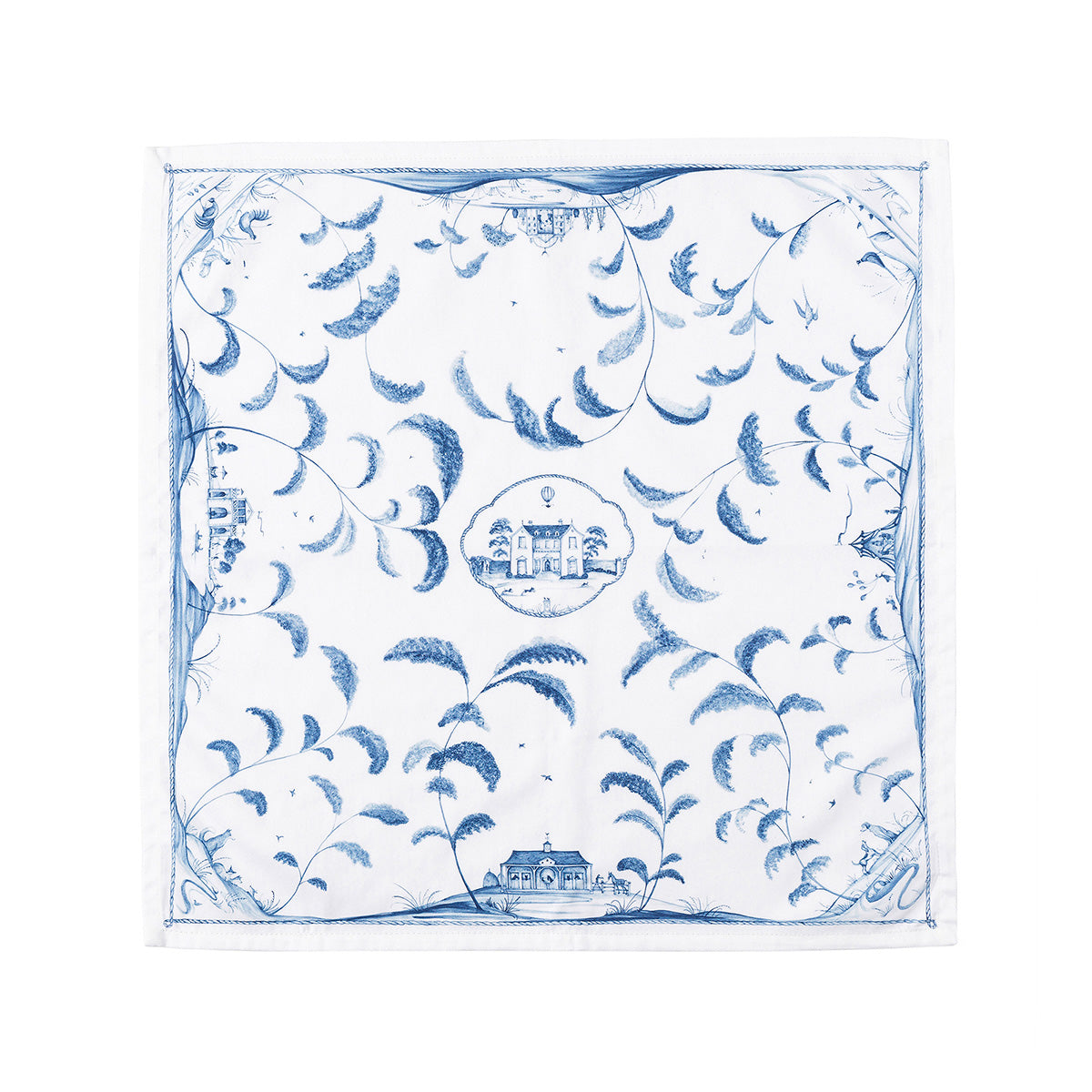 Juliska Country Estate Napkins Set of 4, Delft Blue