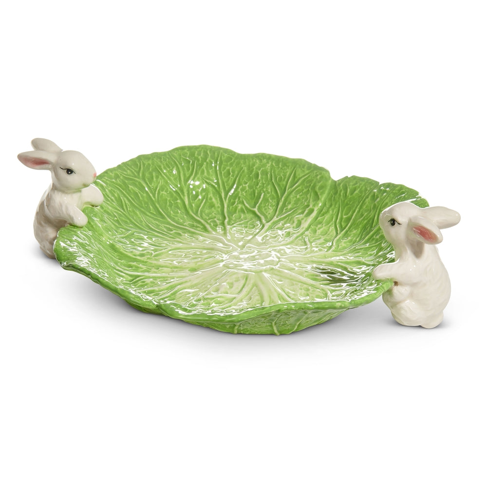 Hoppy Bunnies Cabbage Bowl