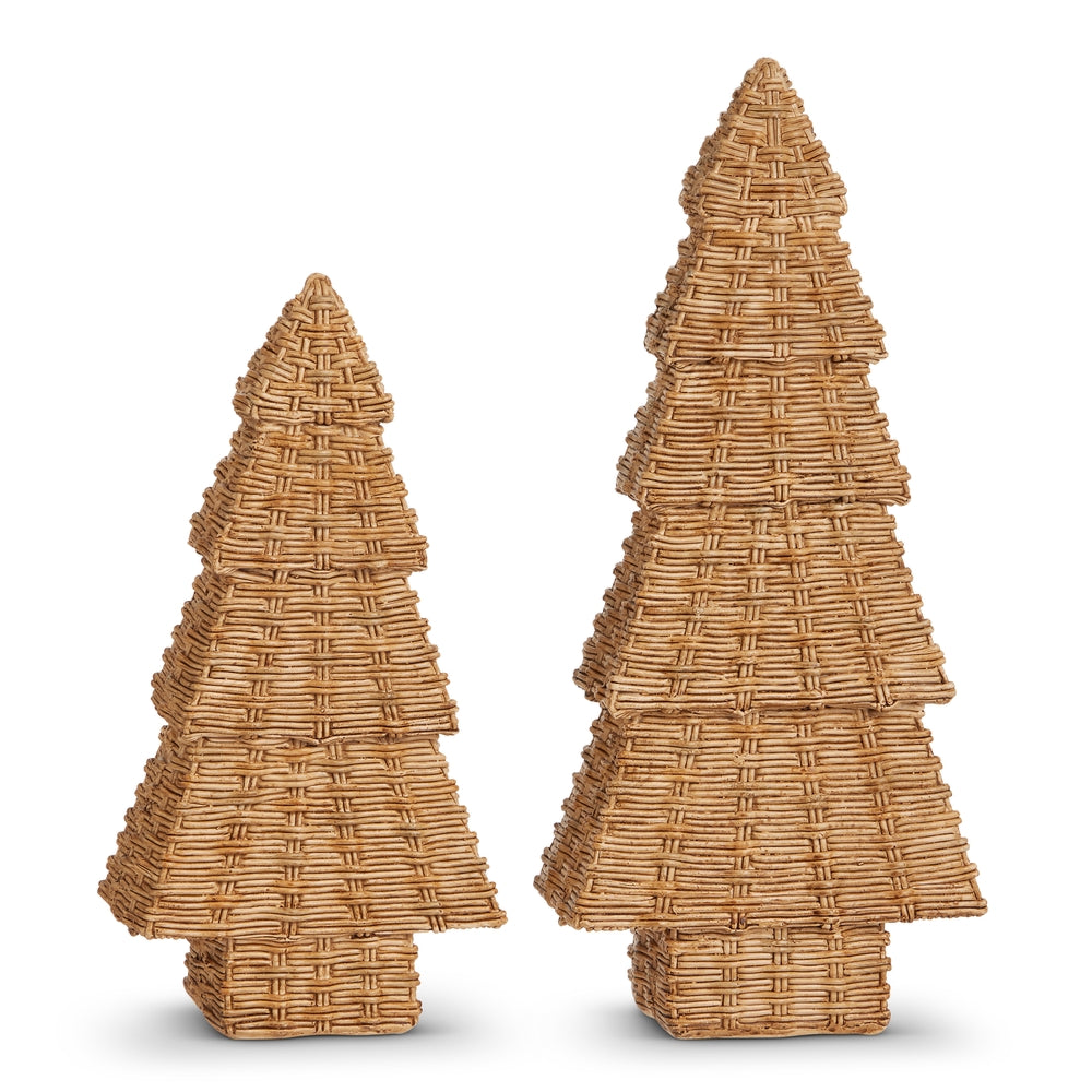 Hallis Woven Trees, Set of 2