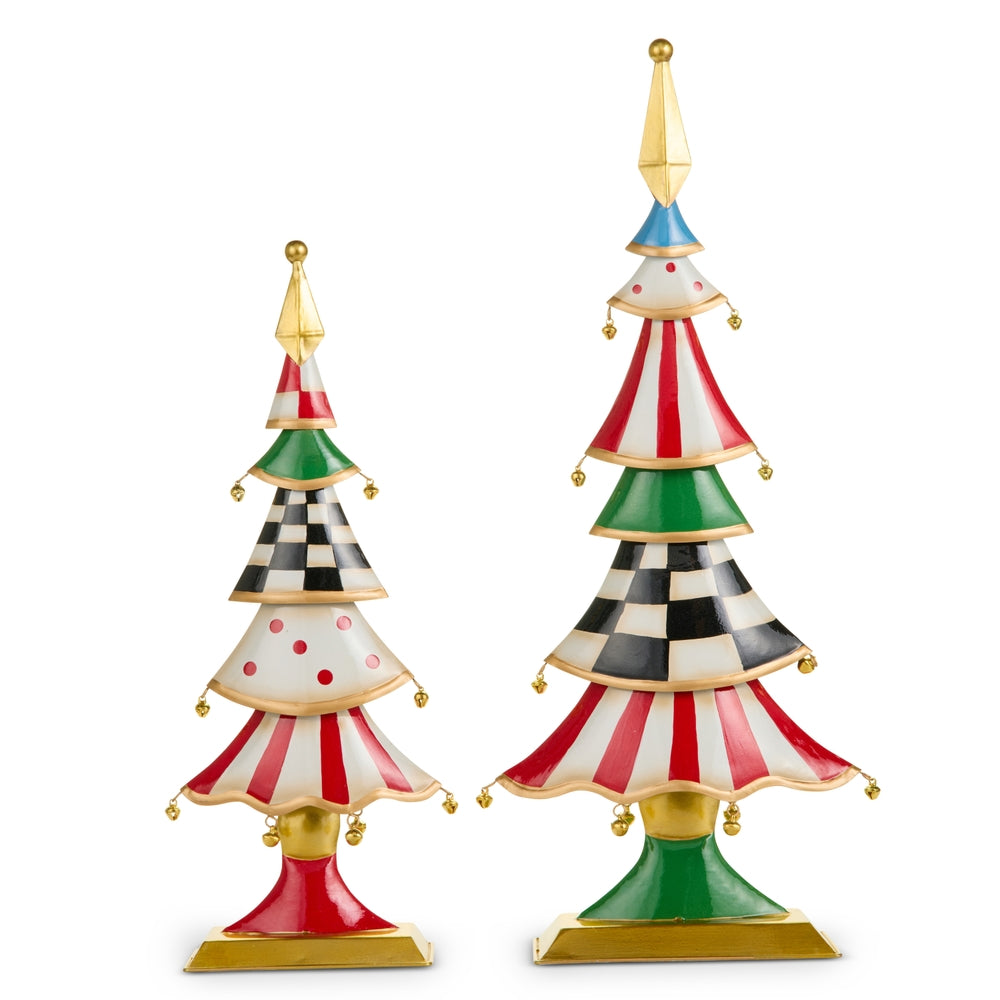Jingle Jangle Tiered Trees, Set of 2