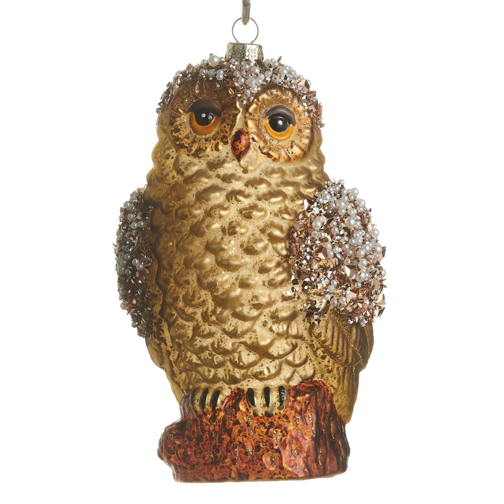 Luxe Owl Ornament