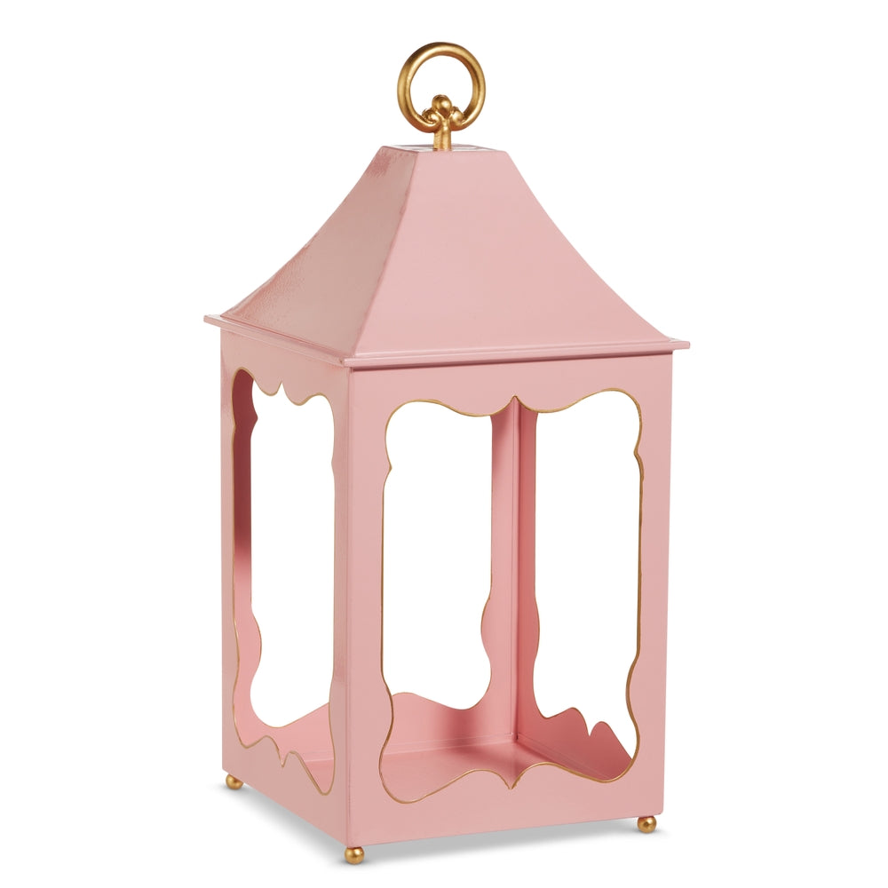 Oxley Pink Lantern, Large