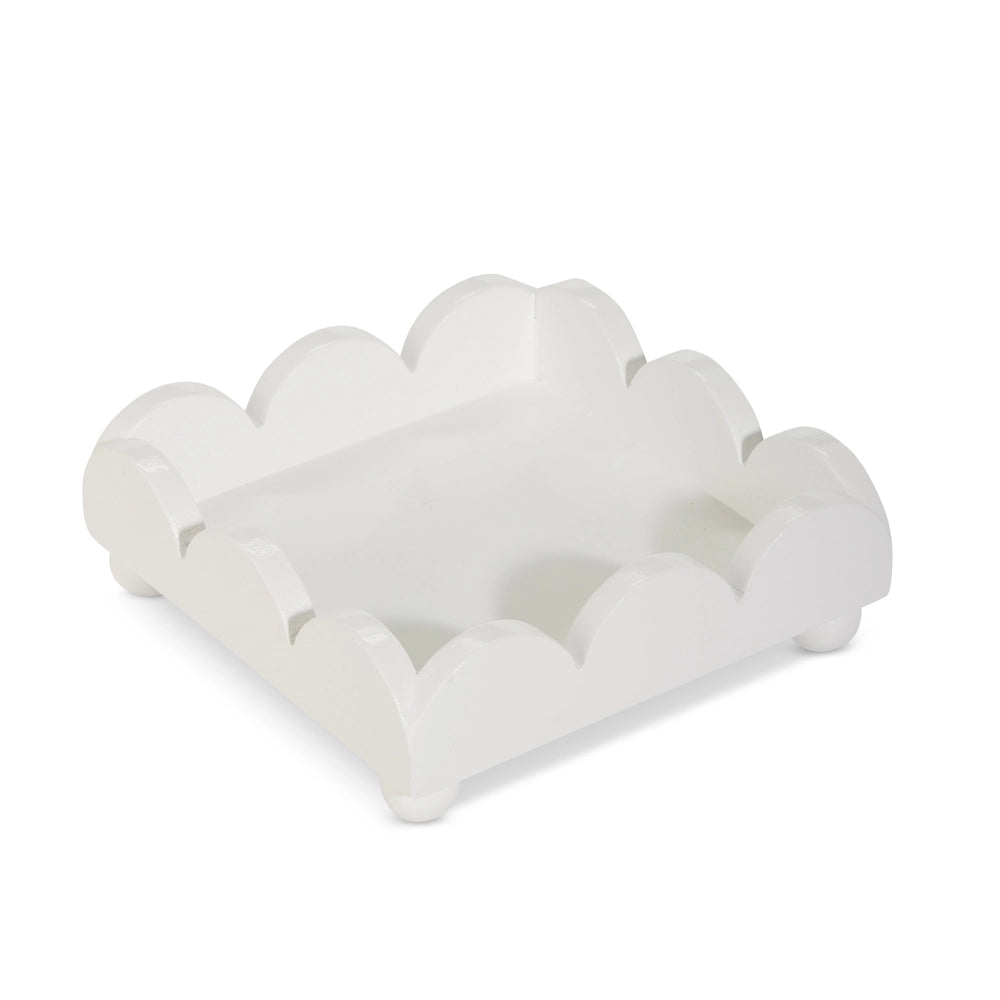 Tess Scalloped Napkin Holder