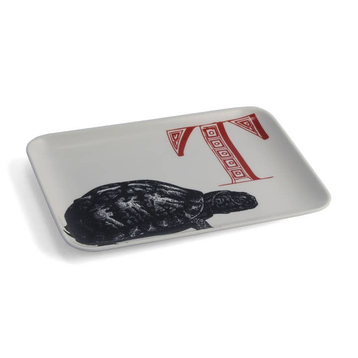 T is for Turtle Valet Tray