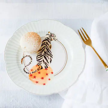 Animal Tea Plates, Set of 4