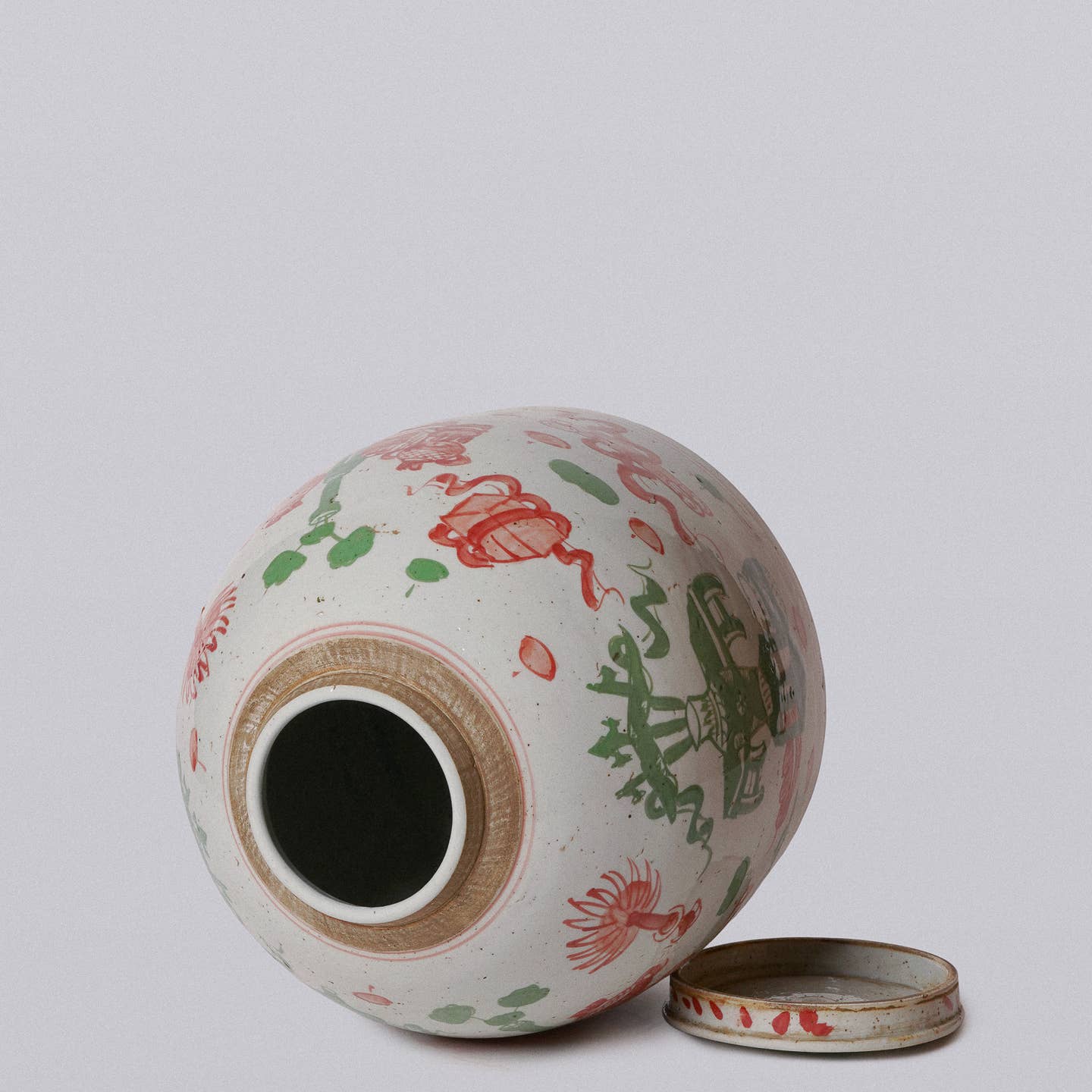 Catel Handpainted Porcelain Jar