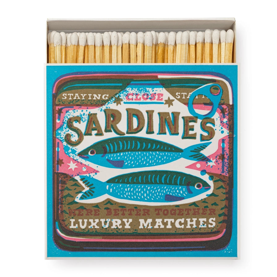Sardines Square Safety Matches