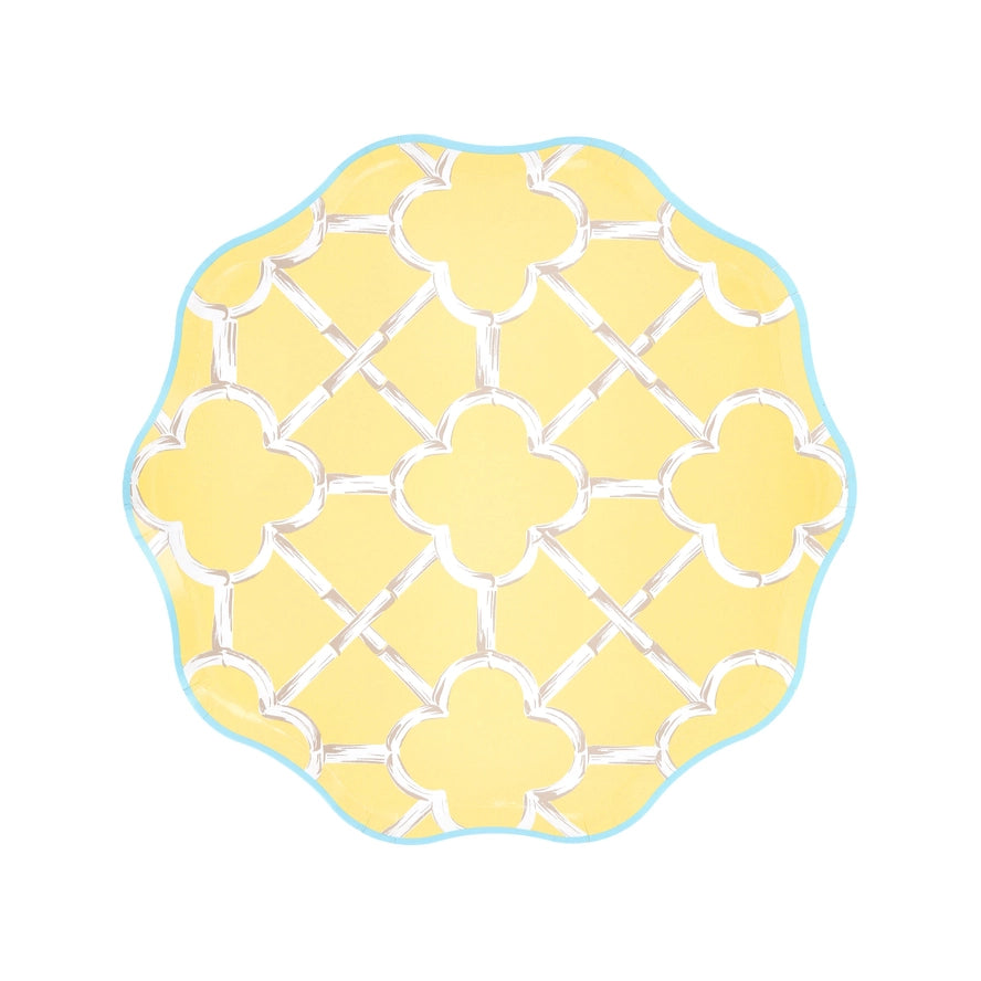 Meri Meri Bamboo Pattern Paper Side Plates