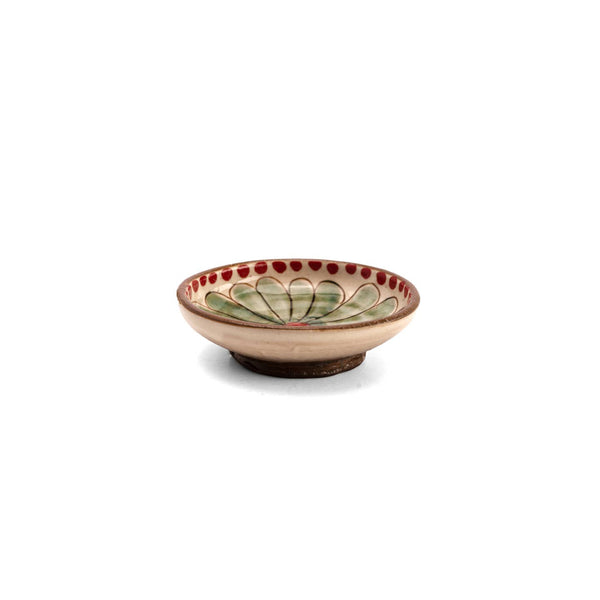 Daisy Mini Ceramic Dish, Red - Hunt and Bloom