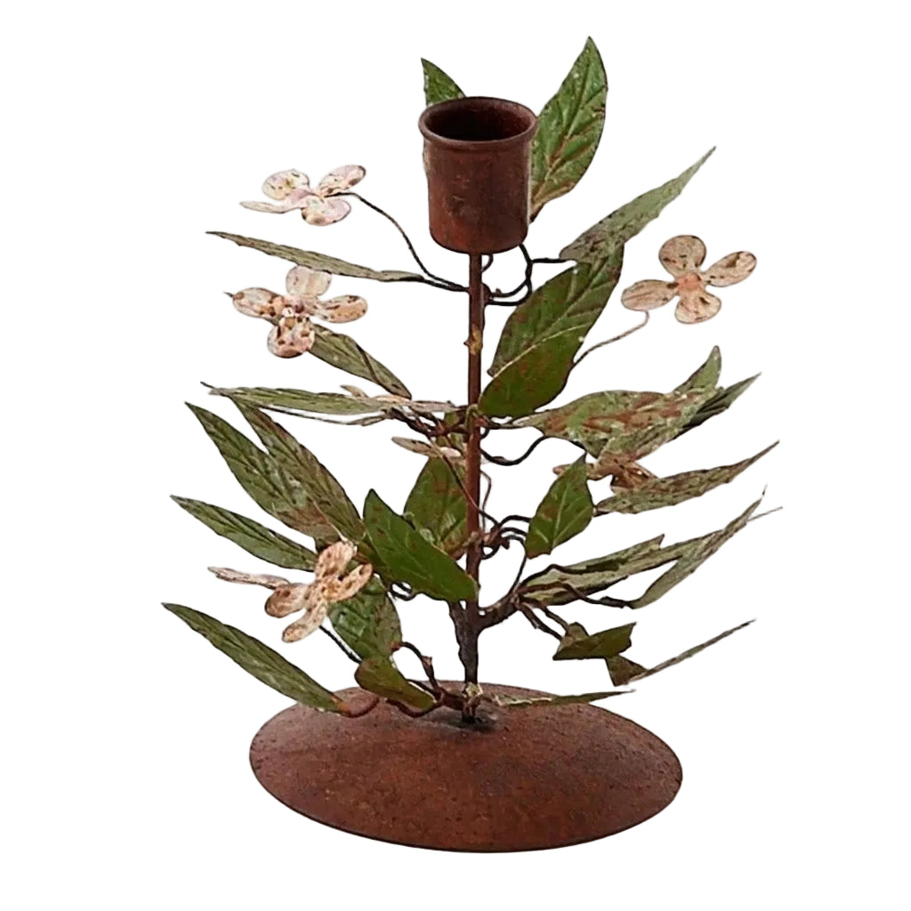 Lanette Tole Taper Candle Holder