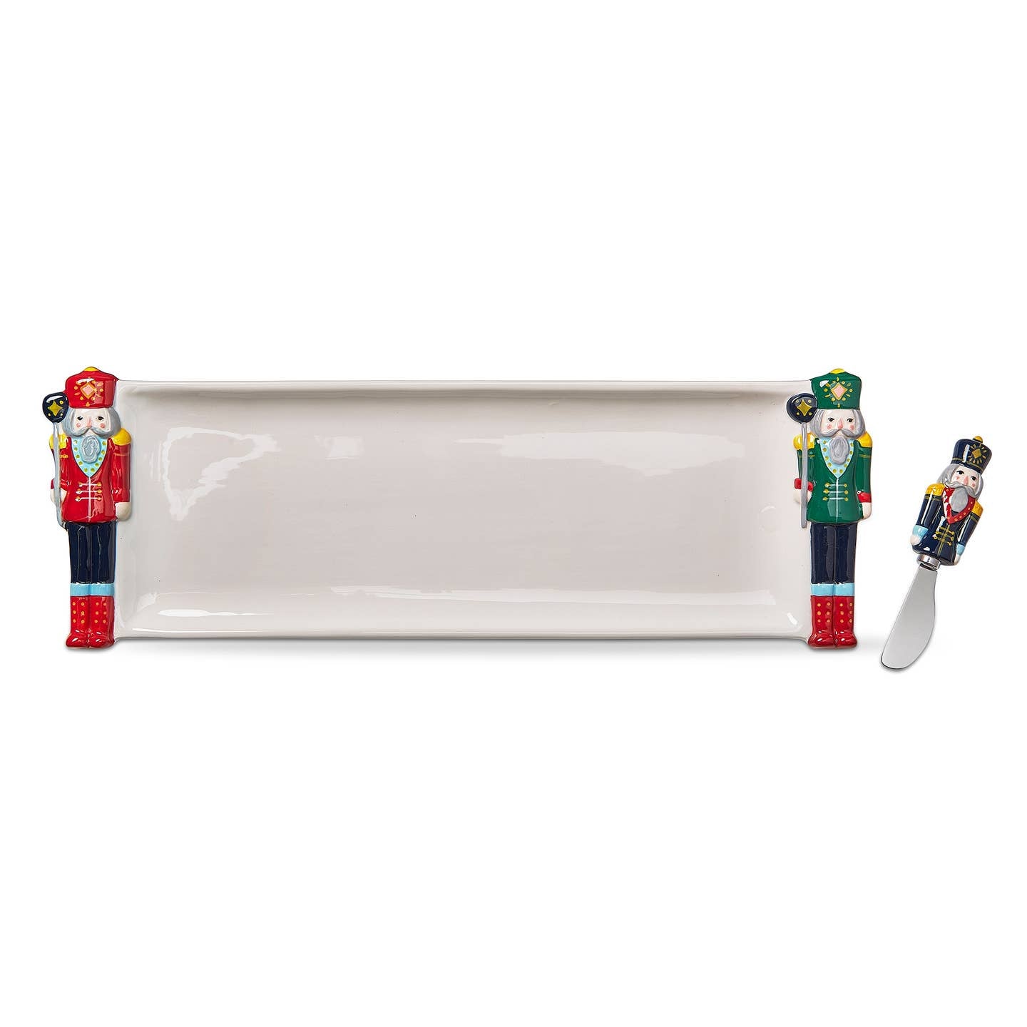 Nutcracker Serving Tray with Spreader