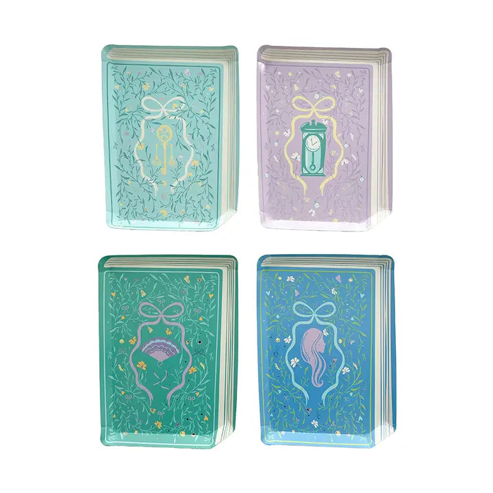 Book Club Book Die-Cut Dinner Plates, 8pk.