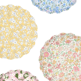 Meri Meri X Liberty Mixed Set Reusable Small Plates