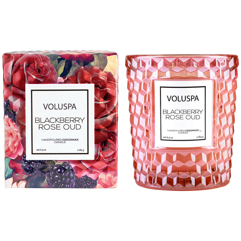 Voluspa Blackberry Rose Oud Classic Candle