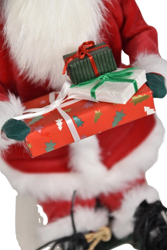 Byers Choice Santa On Sled