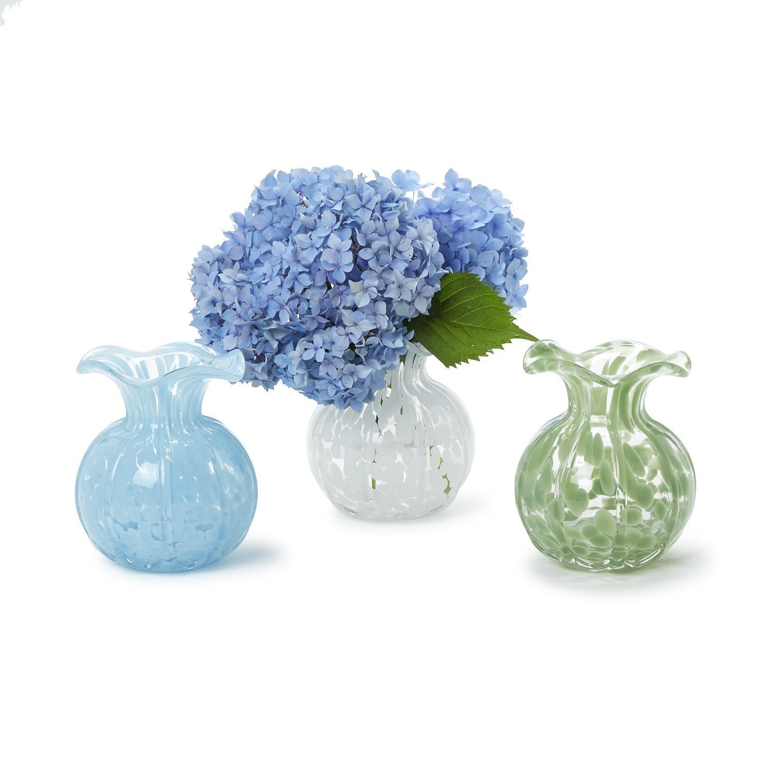Sharrin Spotted Vase, Blue