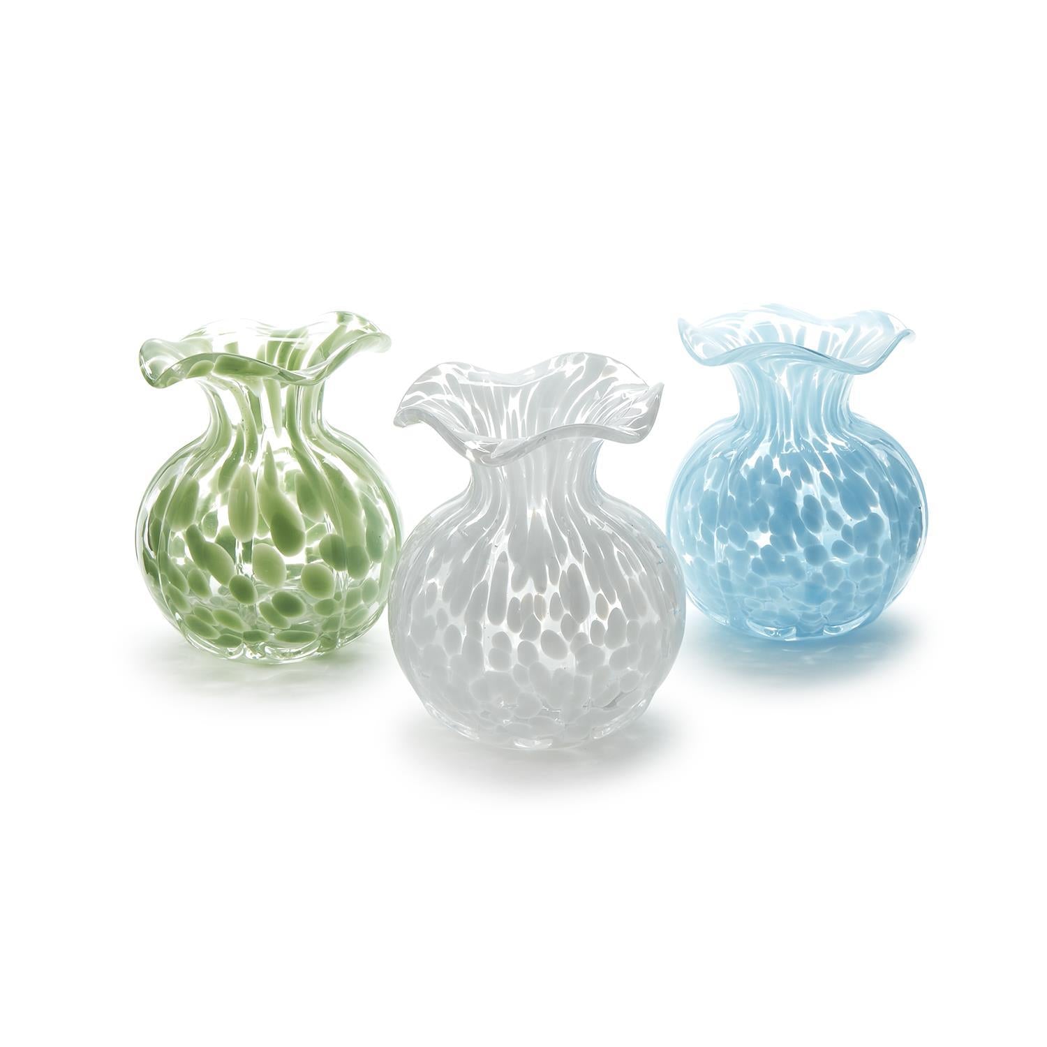 Sharrin Spotted Vase, Blue