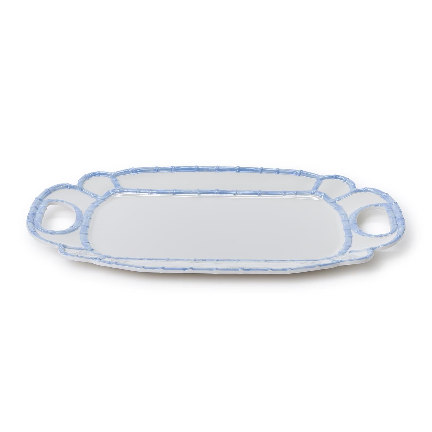 Bleu Bamboo Melamine Platter