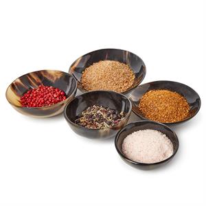 Dallis Horn Trinket Bowls, Set of 5