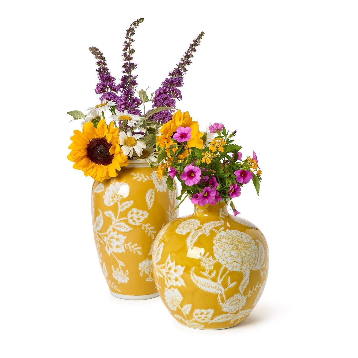 Beatrix Marigold Vase