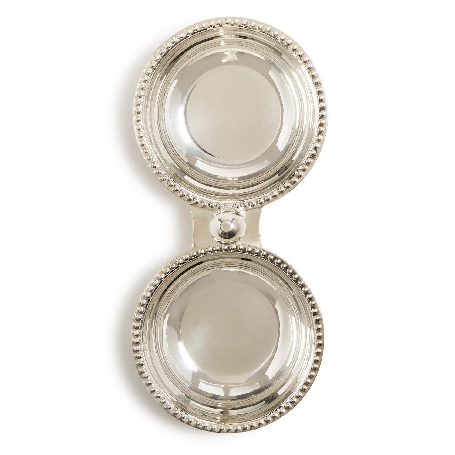 Harrington Two-Section Tidbit Tray