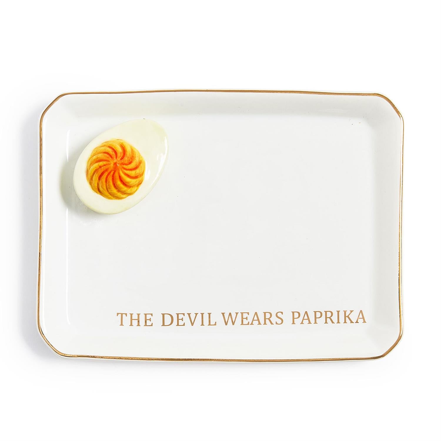 Deviled Egg Tres Iconic Trinket Dish