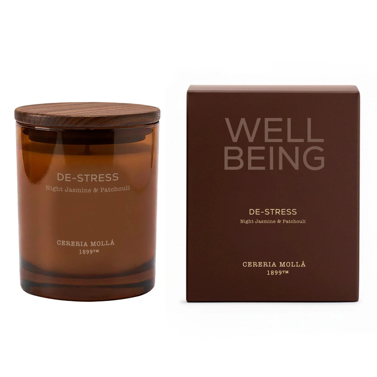 Cereria Molla Wellbeing De Stress, Night Jasmine & Patchouli
