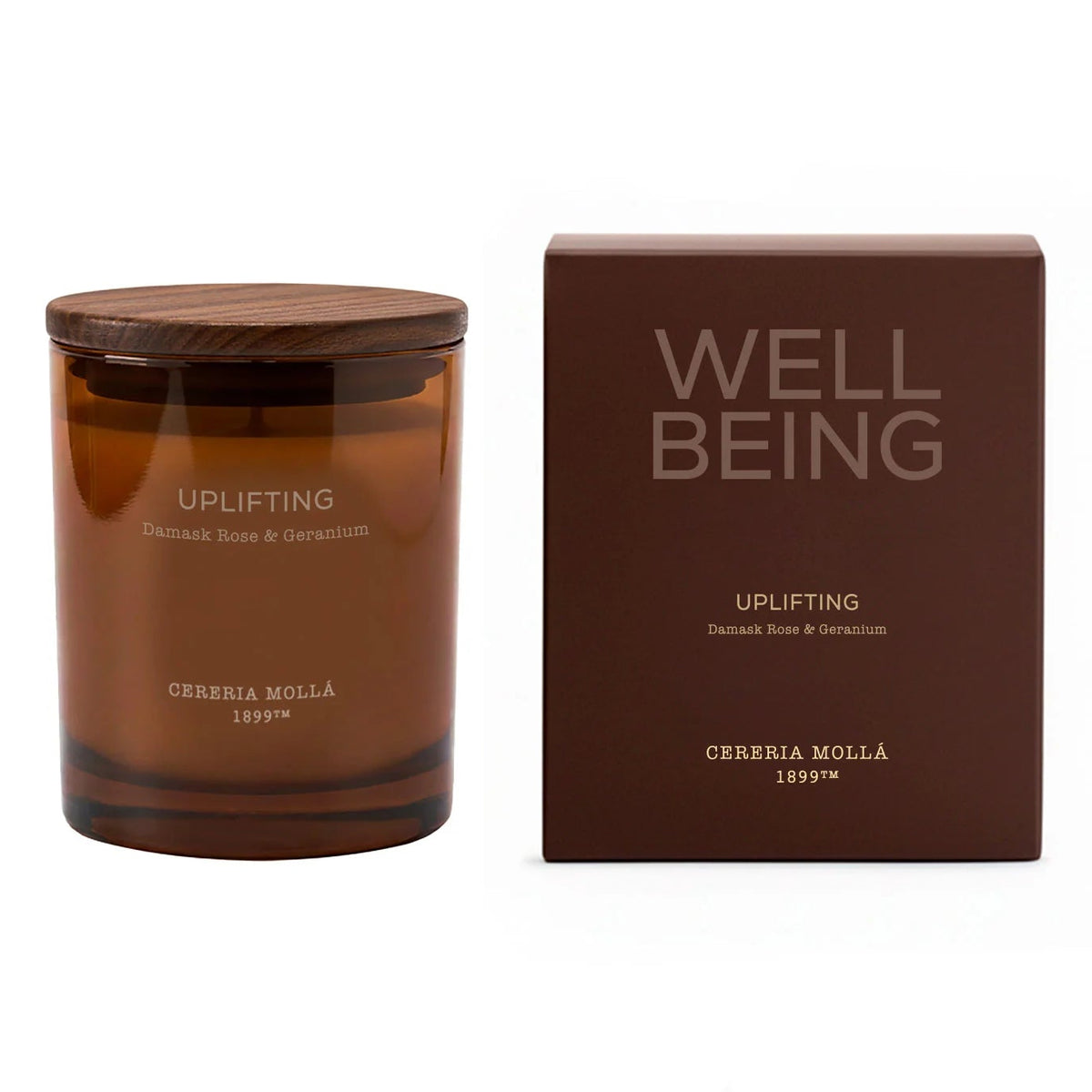 Cereria Molla Wellbeing Uplifting, Damask Rose & Geranium