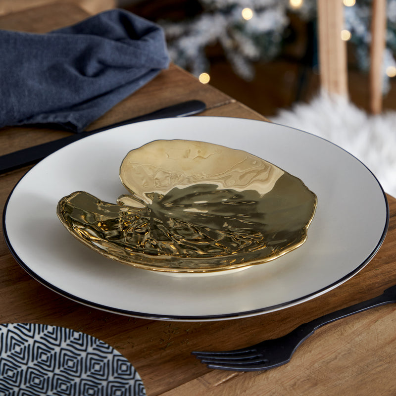 Riviera Alchemille Leaf, Gold