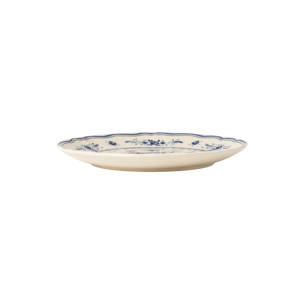 Costa Nova Vila Salad/Dessert Plate, Beige & Blue