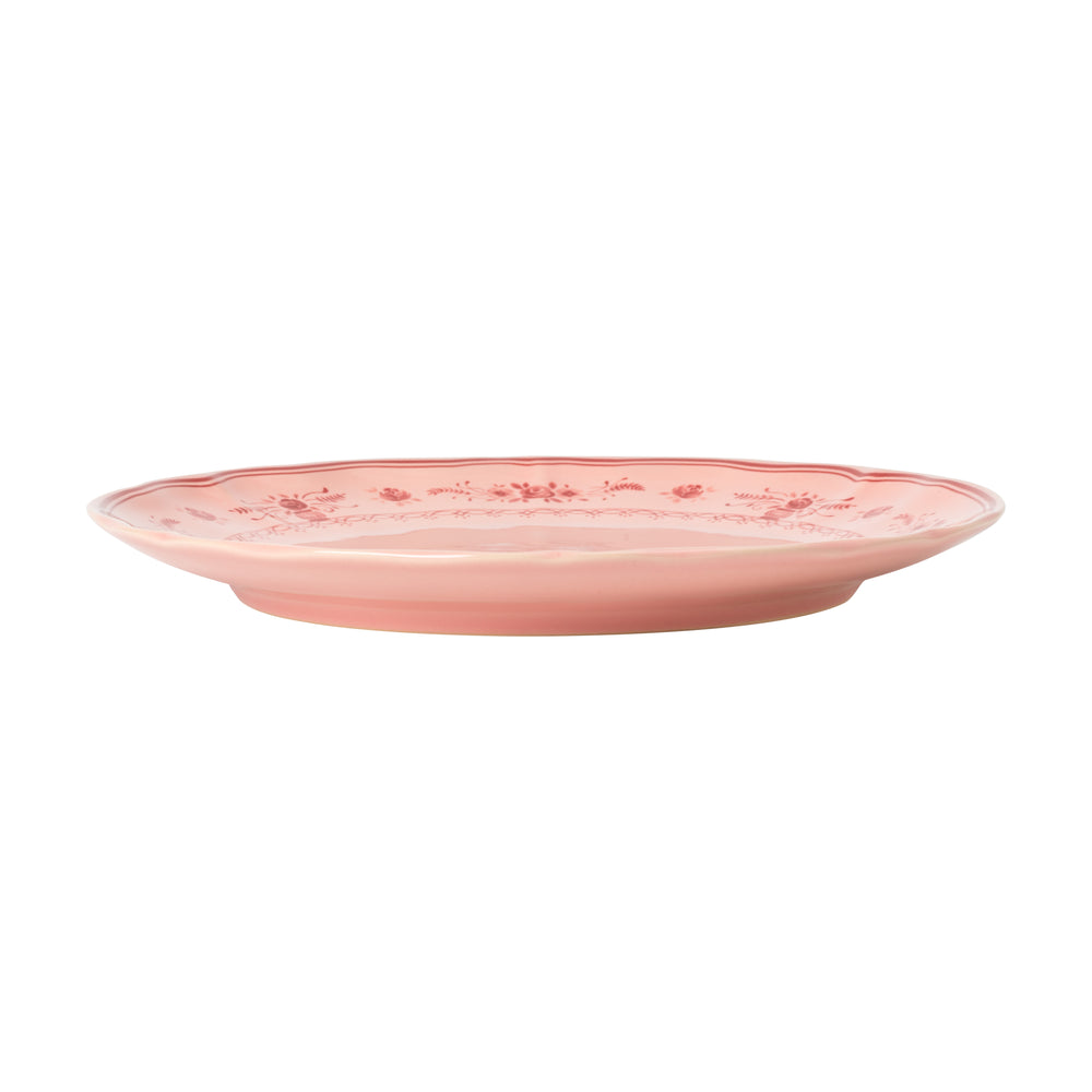 Costa Nova Vila Dinner Plate, Pink & Red
