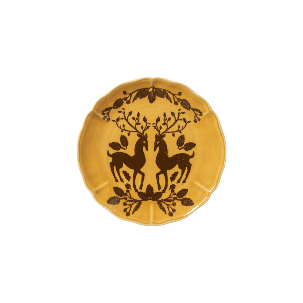 Costa Nova Salad Plate, Harvest Yellow