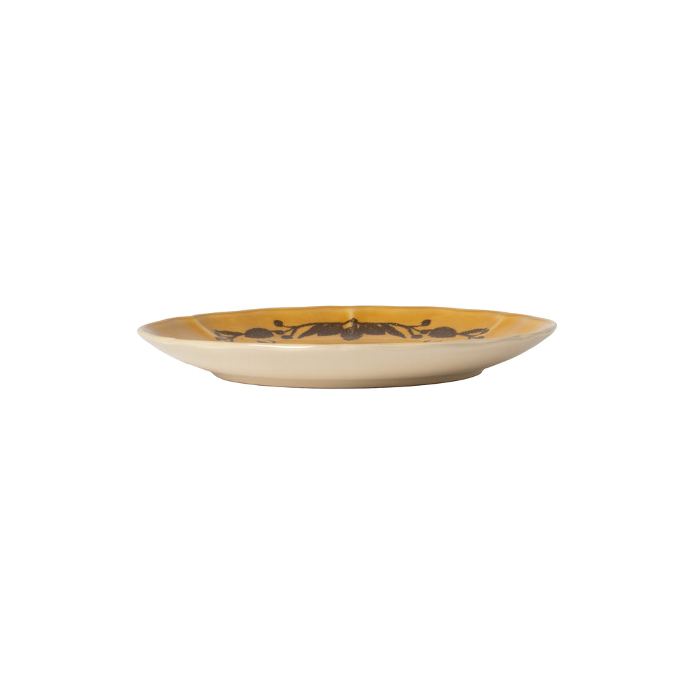 Costa Nova Salad Plate, Harvest Yellow