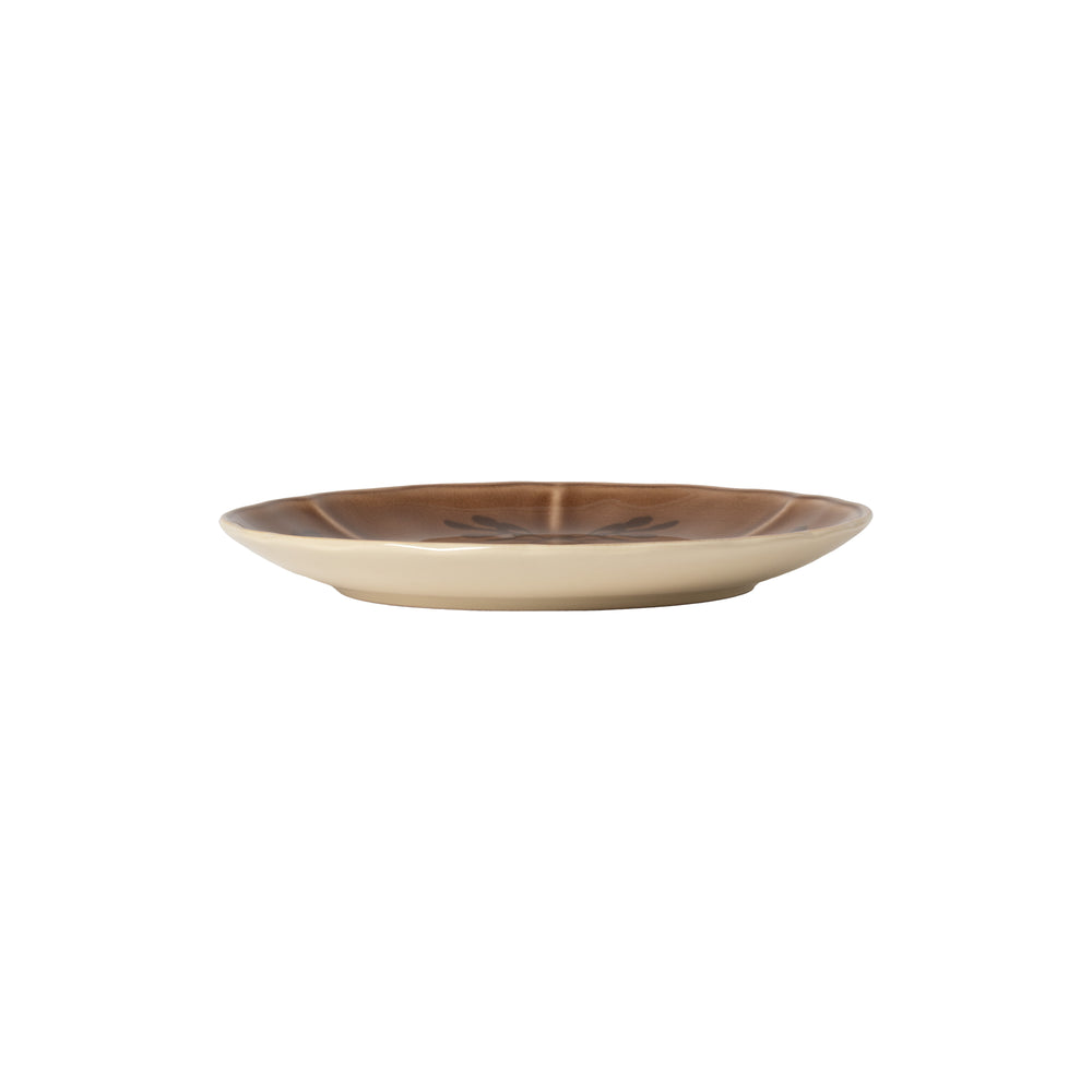 Costa Nova Salad Plate, Forest Owl