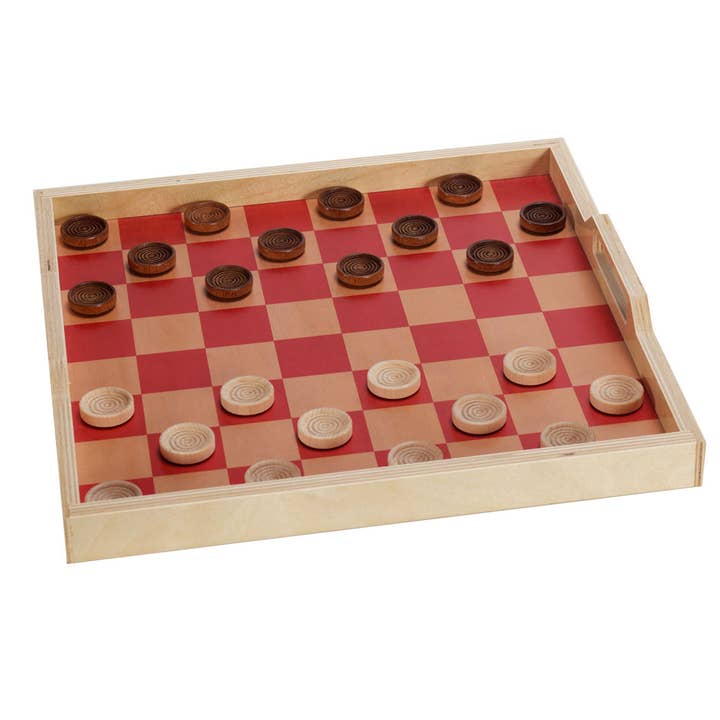 Checkers Sherbet Tray