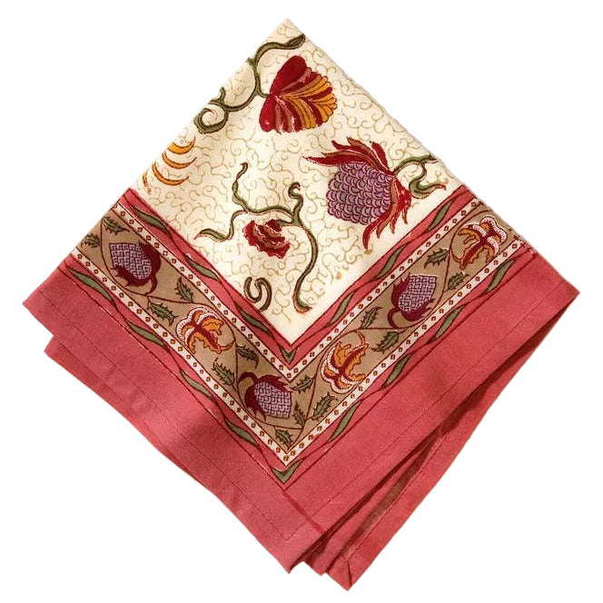 Fleur des Indes Napkins, Set of 4