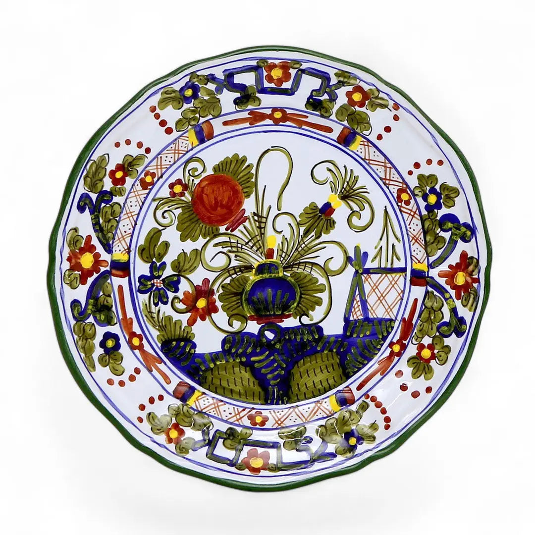 Carnation Scalloped Salad Plate
