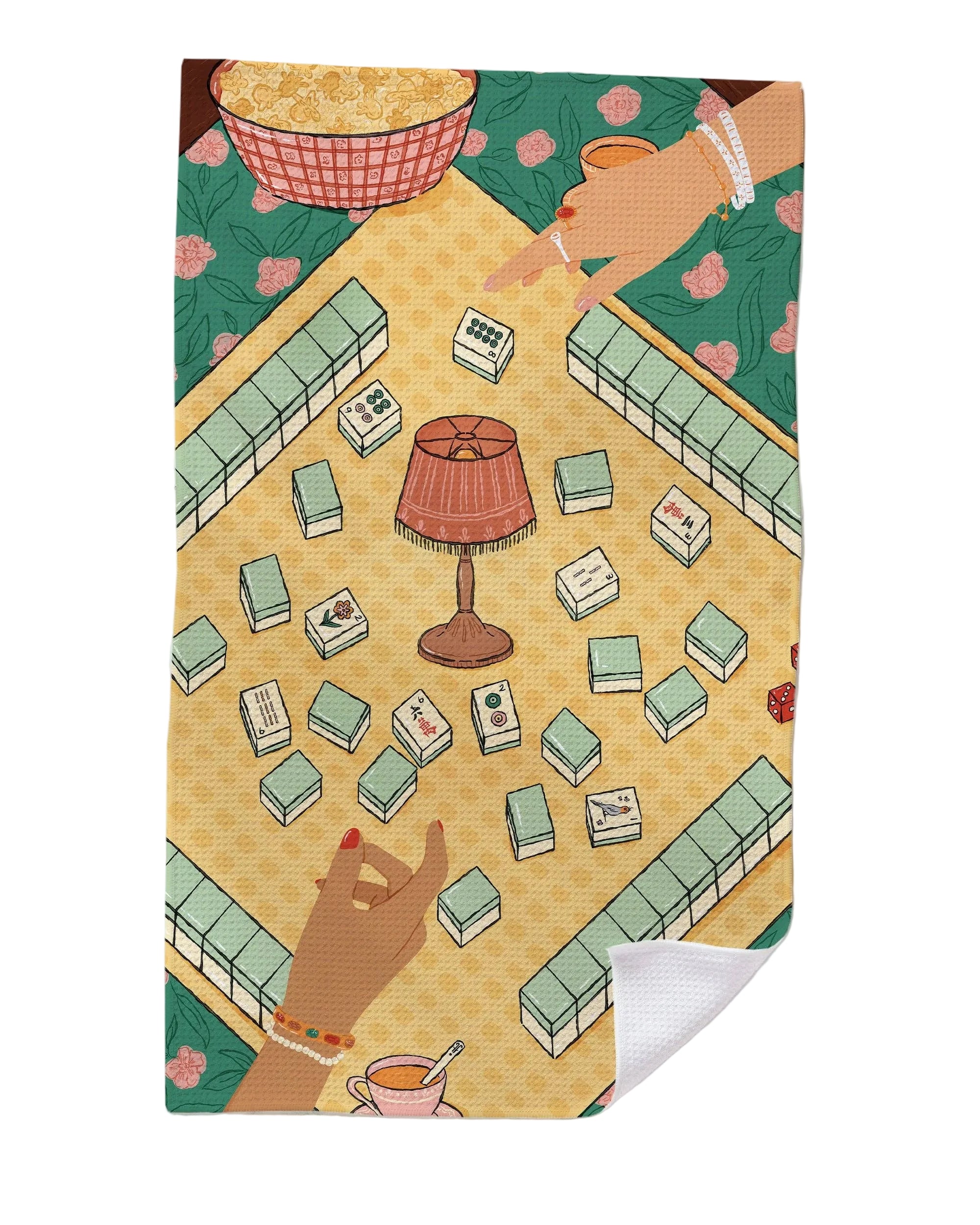 Lucky Hand Tea Towel