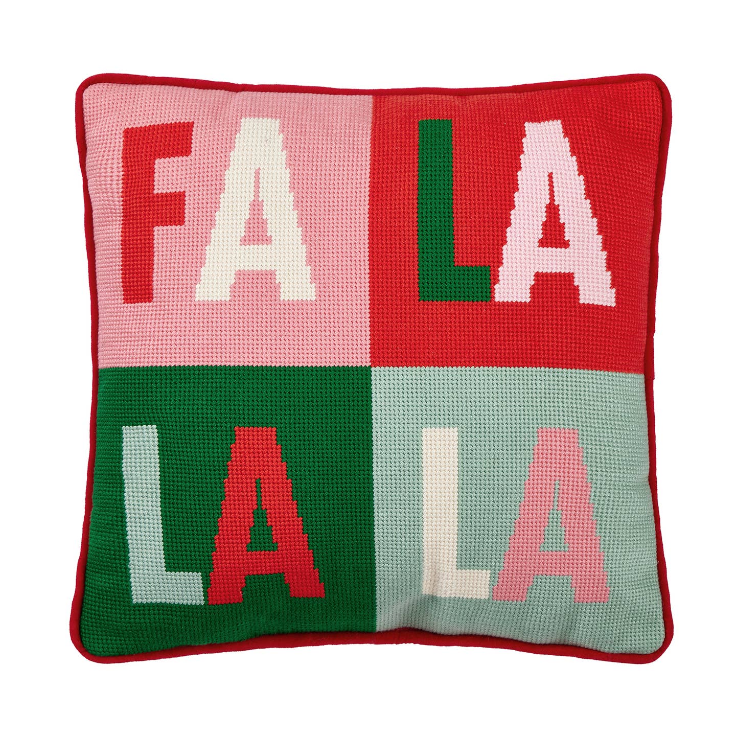 Falala Needlepoint Pillow