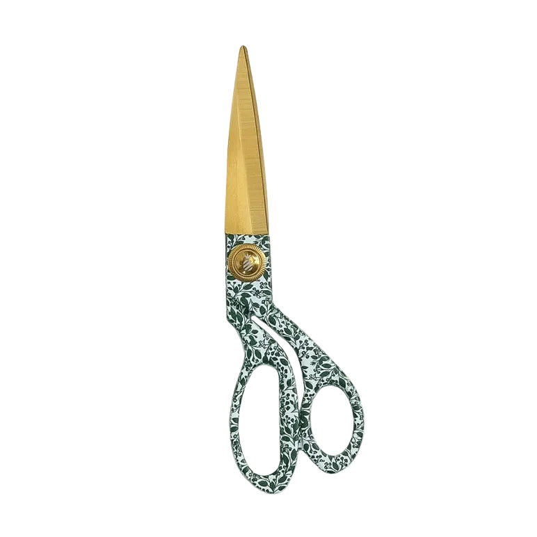 Scissors, Emerald Floral