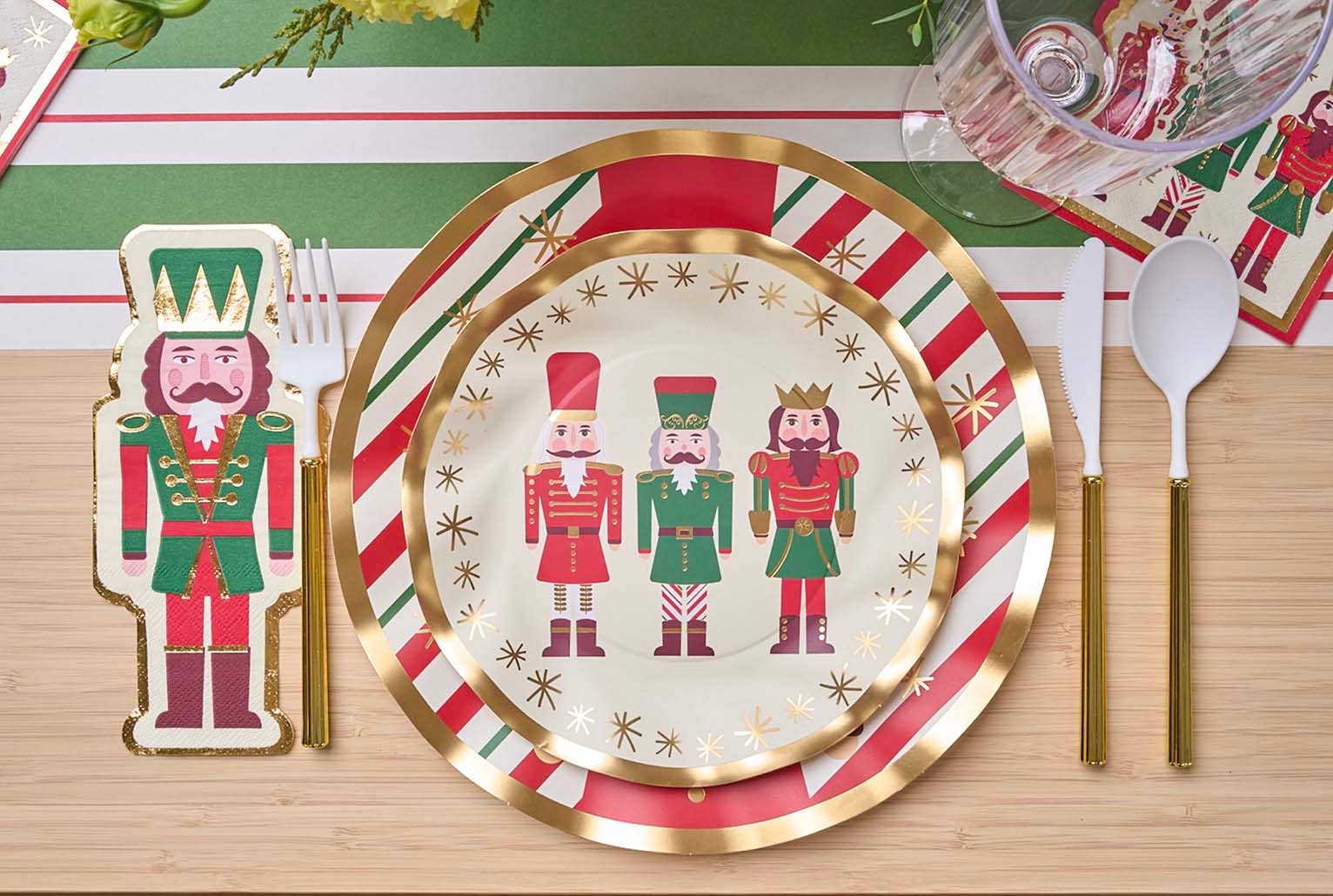 Nutcracker Christmas Guest Towels