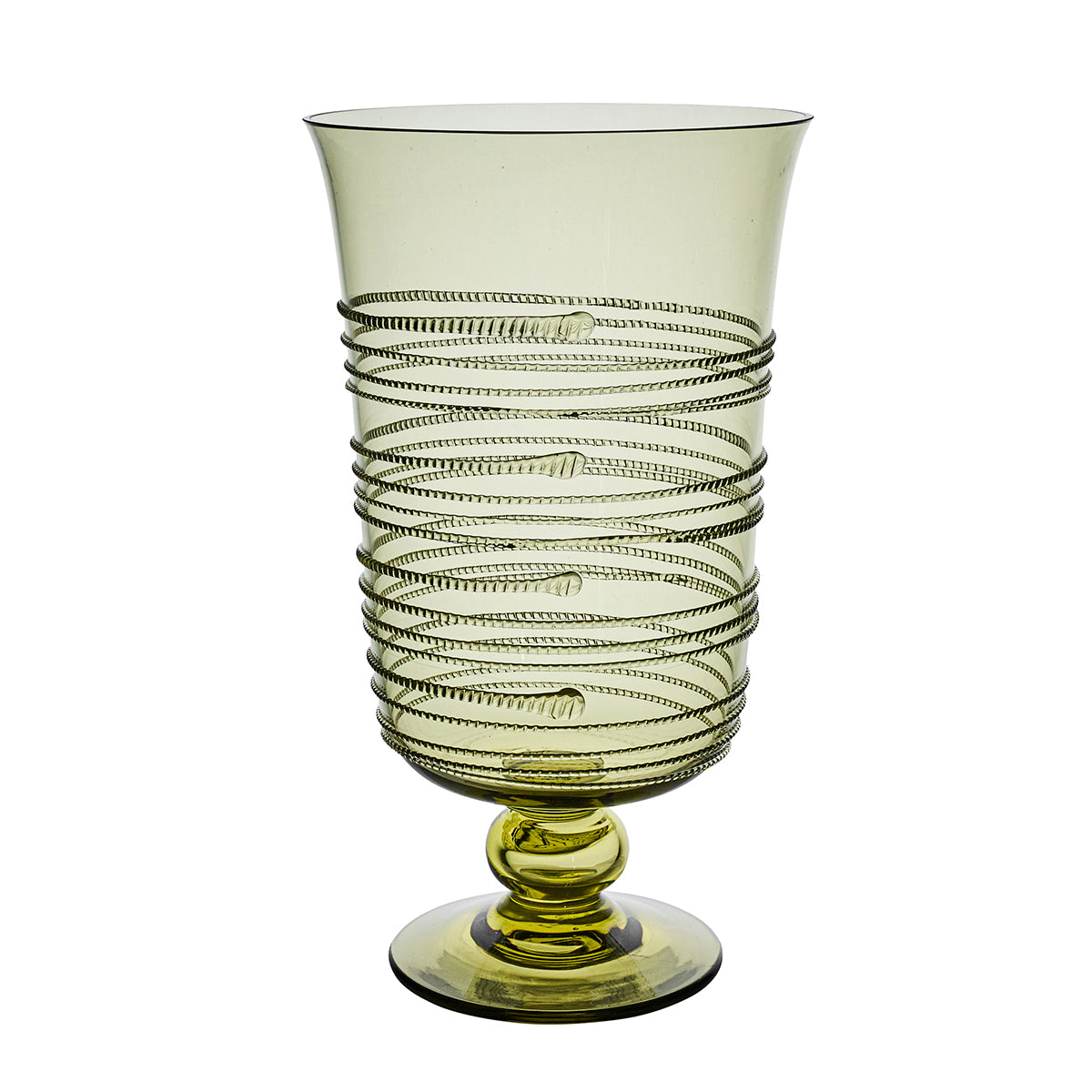 Juliska Ella 11" Hurricane, Green