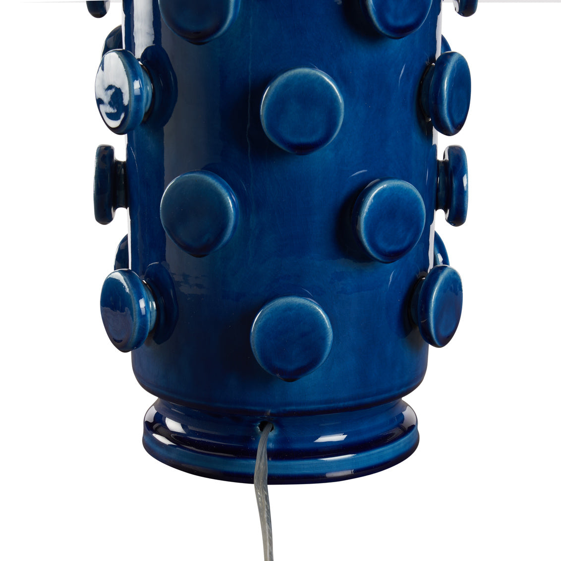 Lacroix Lamp, Blue Glaze